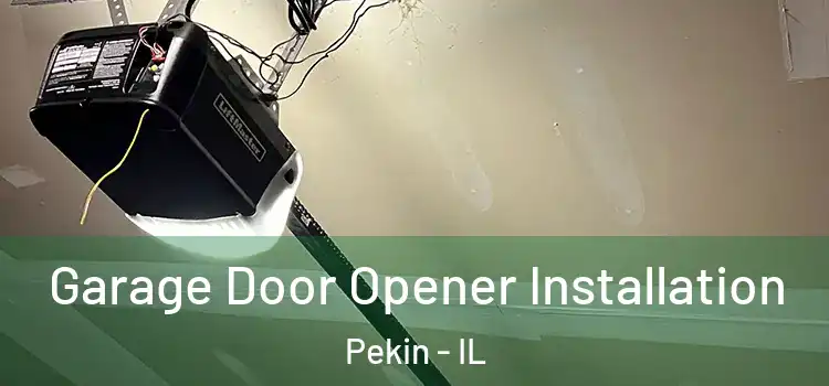  Garage Door Opener Installation Pekin - IL
