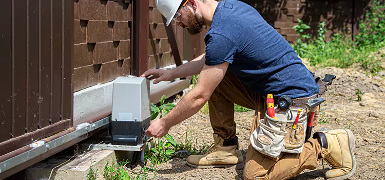Electric Driveway Gate Installation Pekin