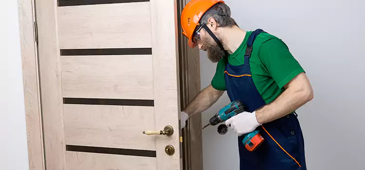 Replace Internal Door Handle with Lock Pekin